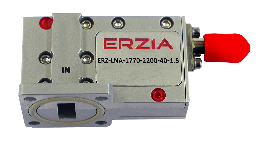 ERZ-LNA-1770-2200-40-1.5 Ka Band Low Noise Amplifier | Erzia
